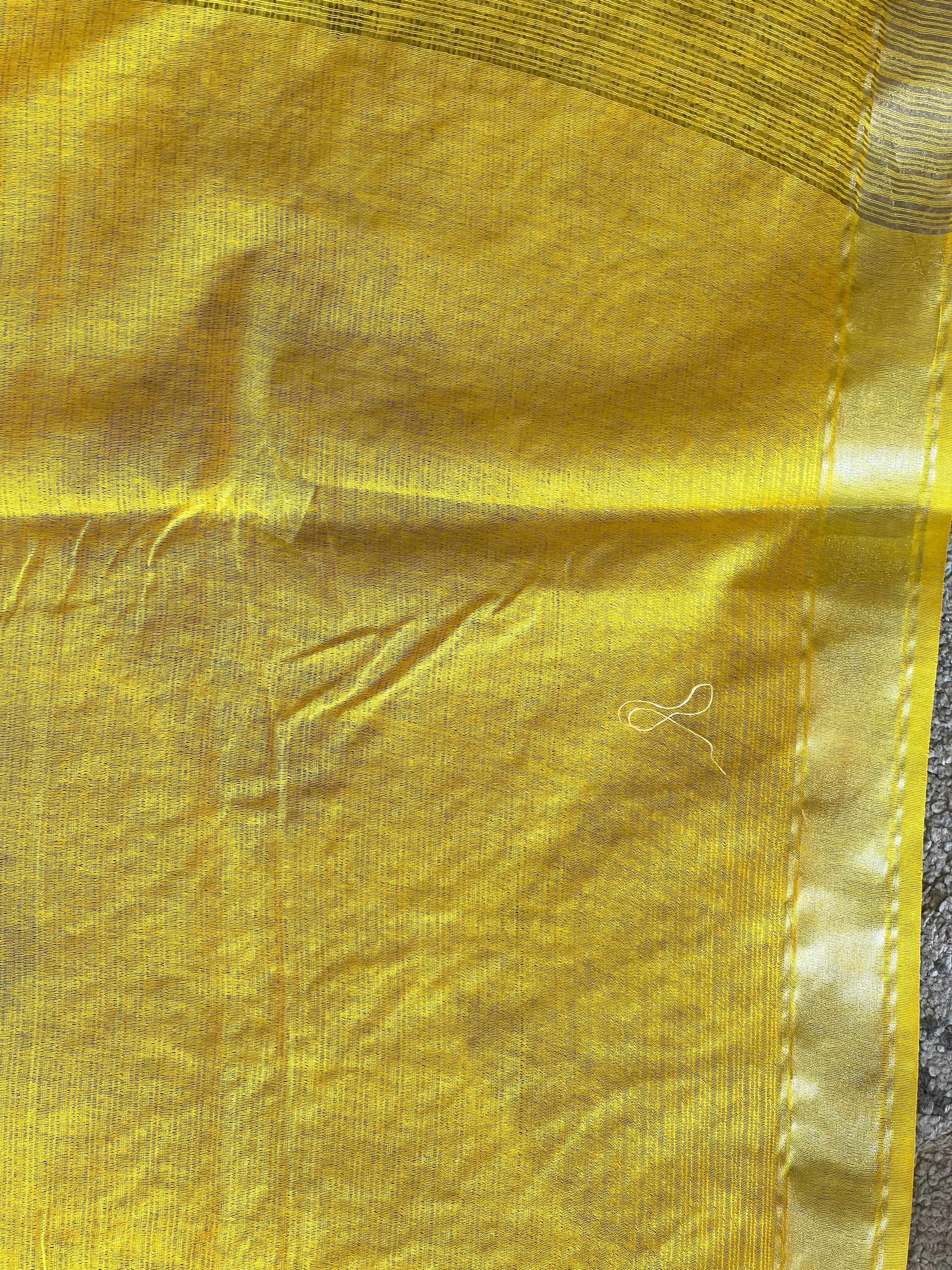 Floral Embroidery Detailed Silky Kota Saree | NHH491