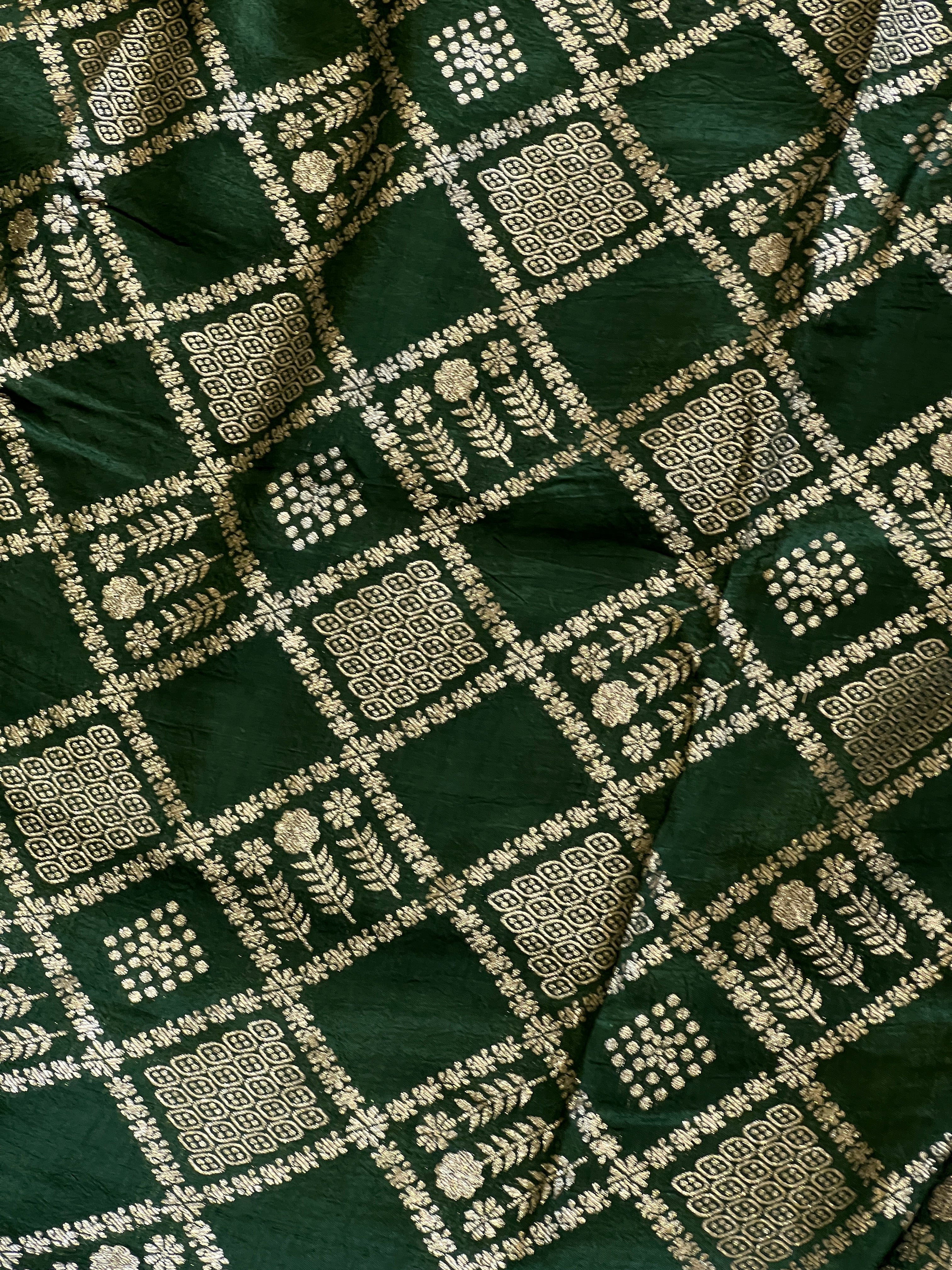 Zari Woven Hosa Silk Saree | HT123