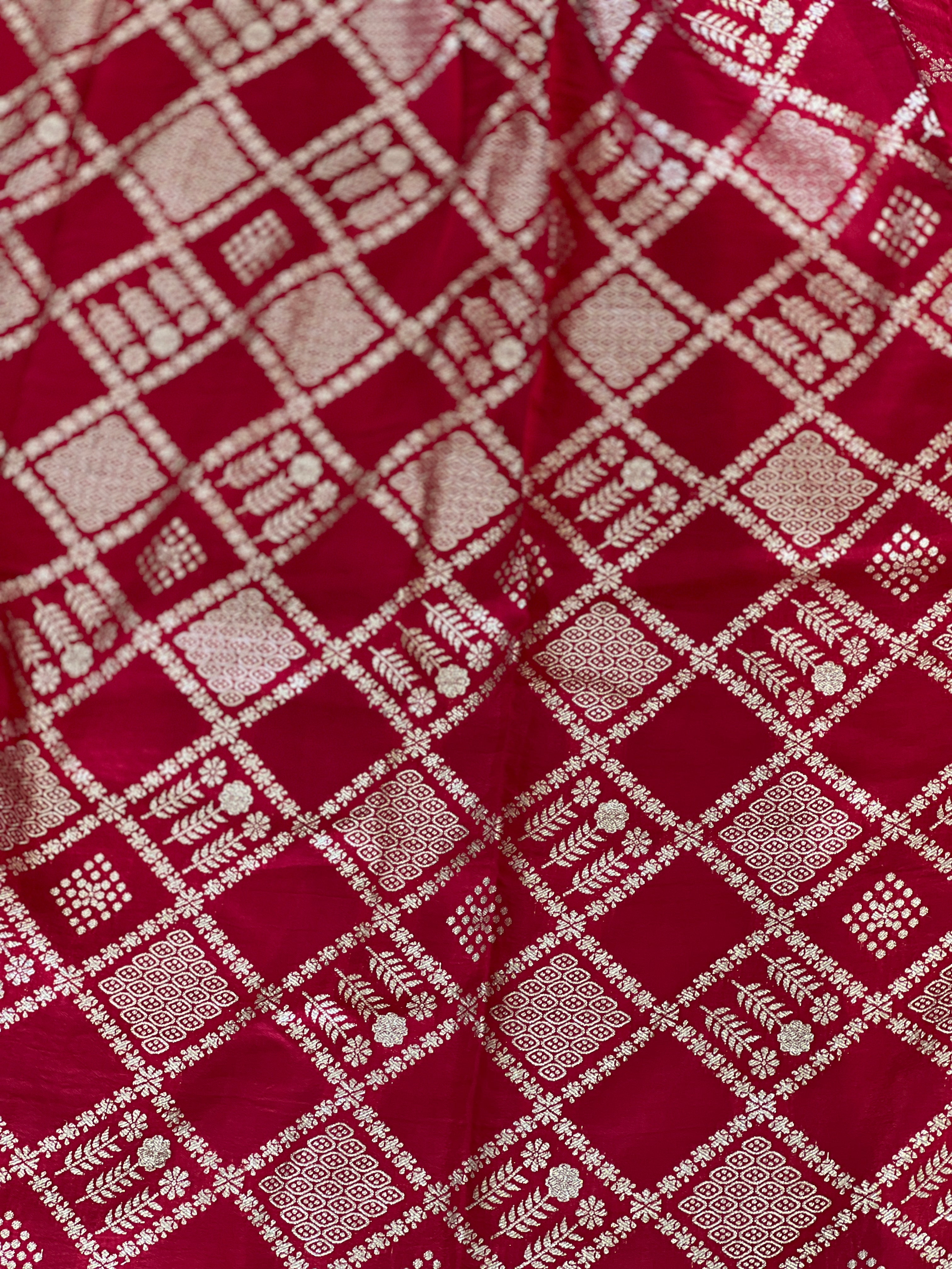 Zari Woven Hosa Silk Saree | HT128