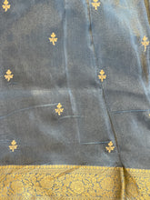 Pitta Work Pattern Tissue Banarasi Saree | SSN150