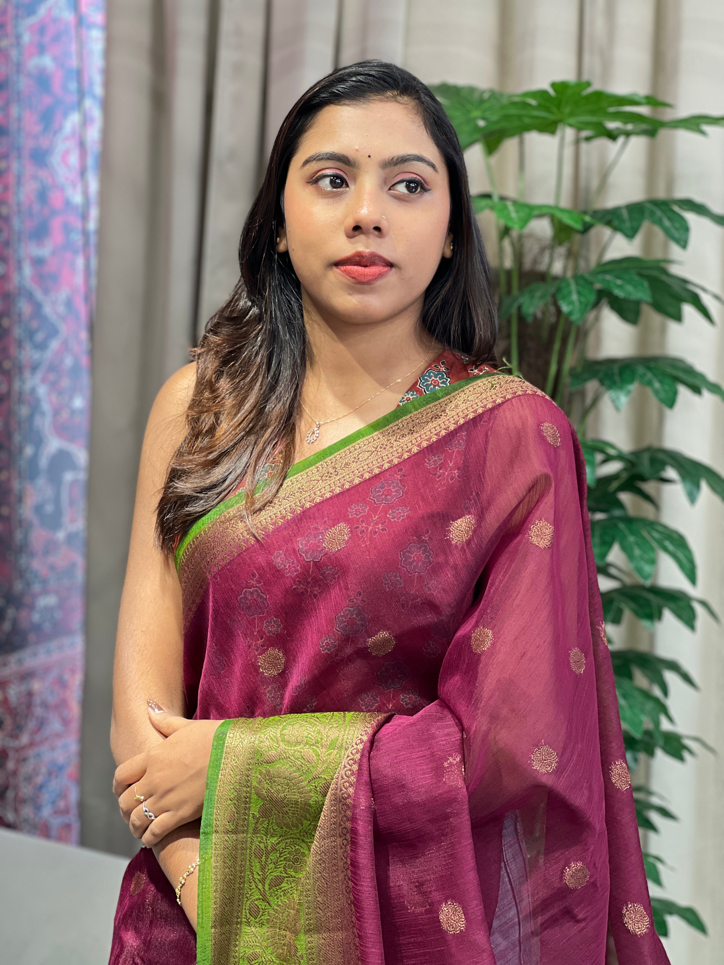 Banarasi Woven Cotton Silk Saree | YNG1081