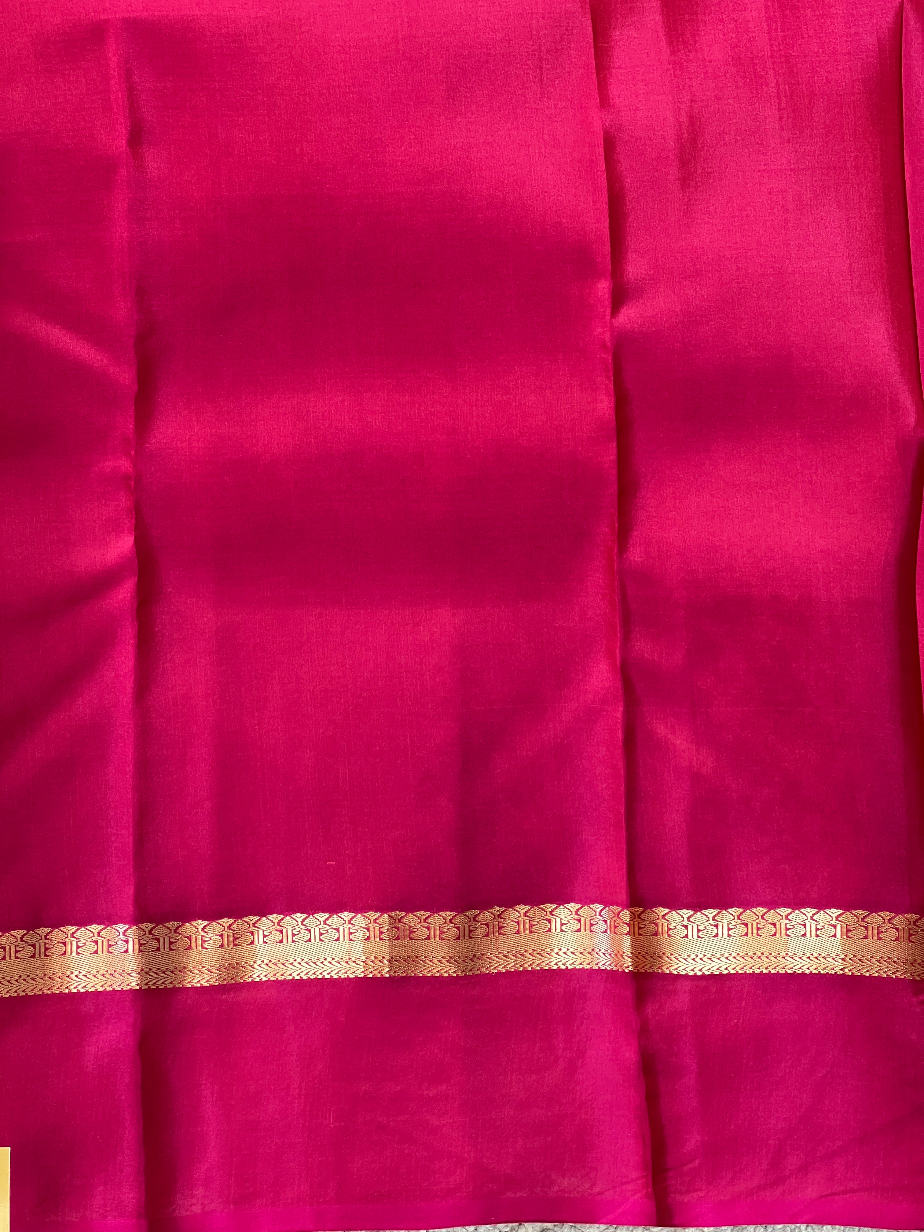 Golden Zari Buta Woven Soft Silk Saree | SMT227
