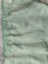 Embroidery Pattern Shimmer Crushed Organza Saree | SBP828