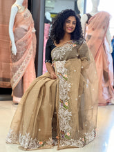 Point Embroidered Kota Saree | RK282