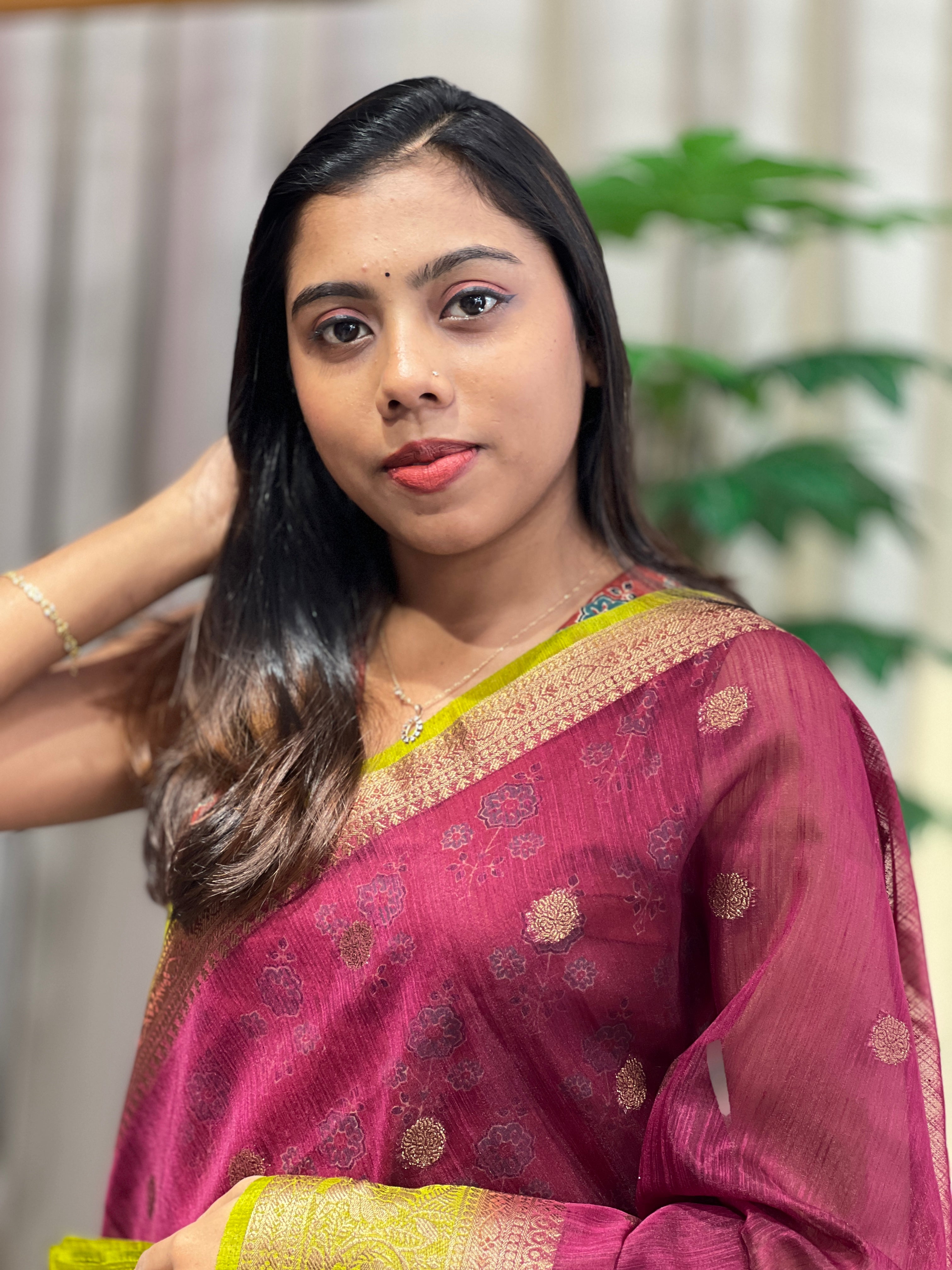 Banarasi Woven Cotton Silk Saree | YNG1079