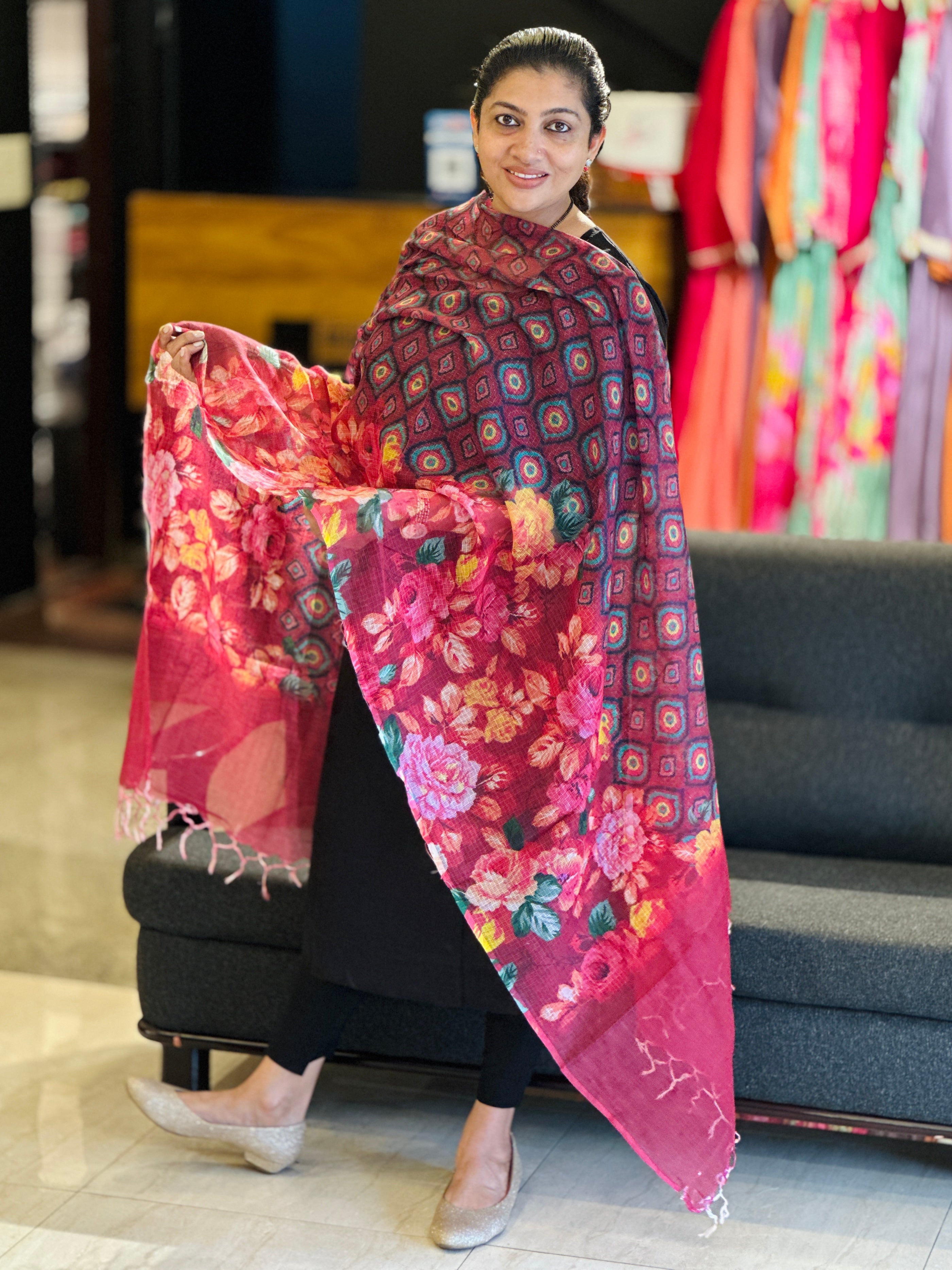 Solid Silky Kota Salwar Set | ACT1666