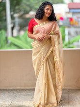 Hand Embroidery Tissue Kota Saree | SVF129