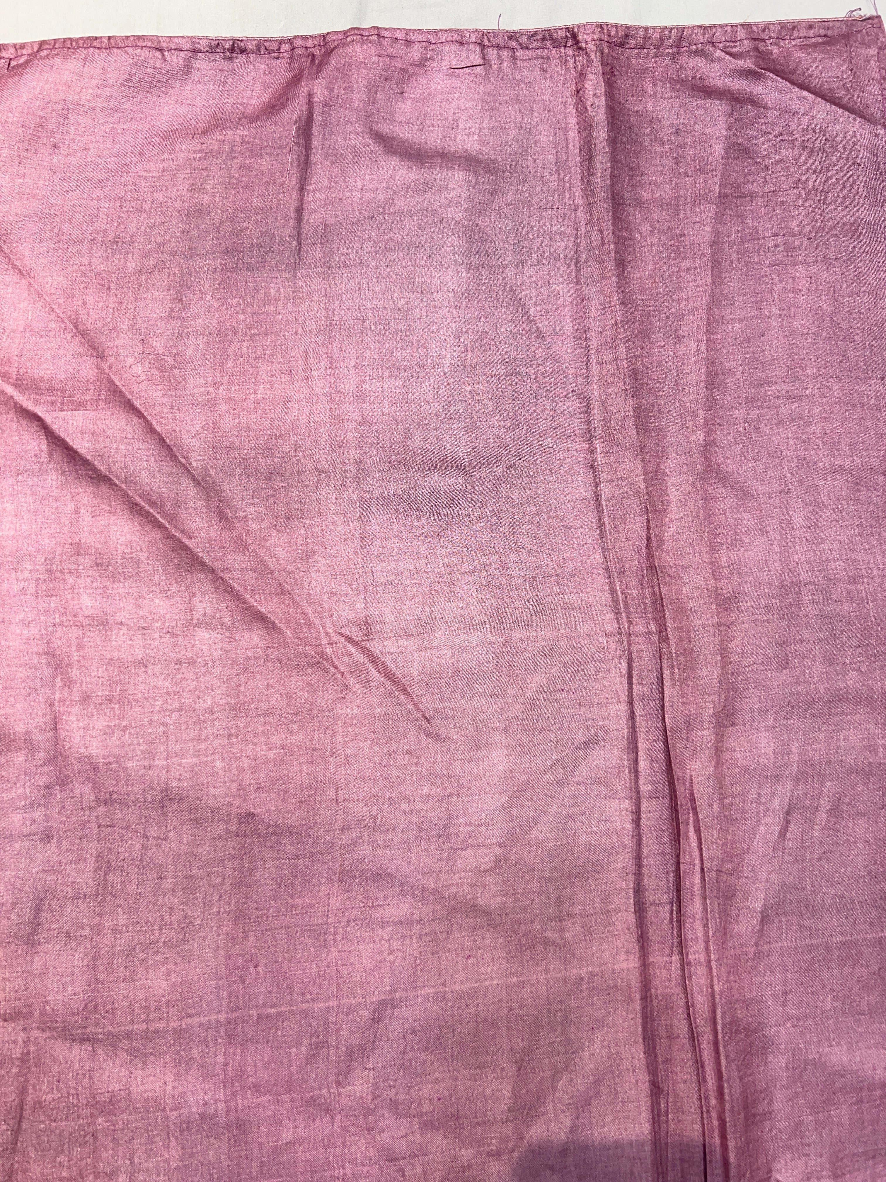 Multicolor Floral Embroidery Border Tussar Saree | SBS796