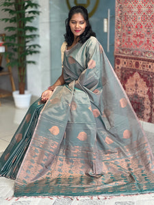 Zari Woven Buta Pattern Semi Silk Saree | KRK502