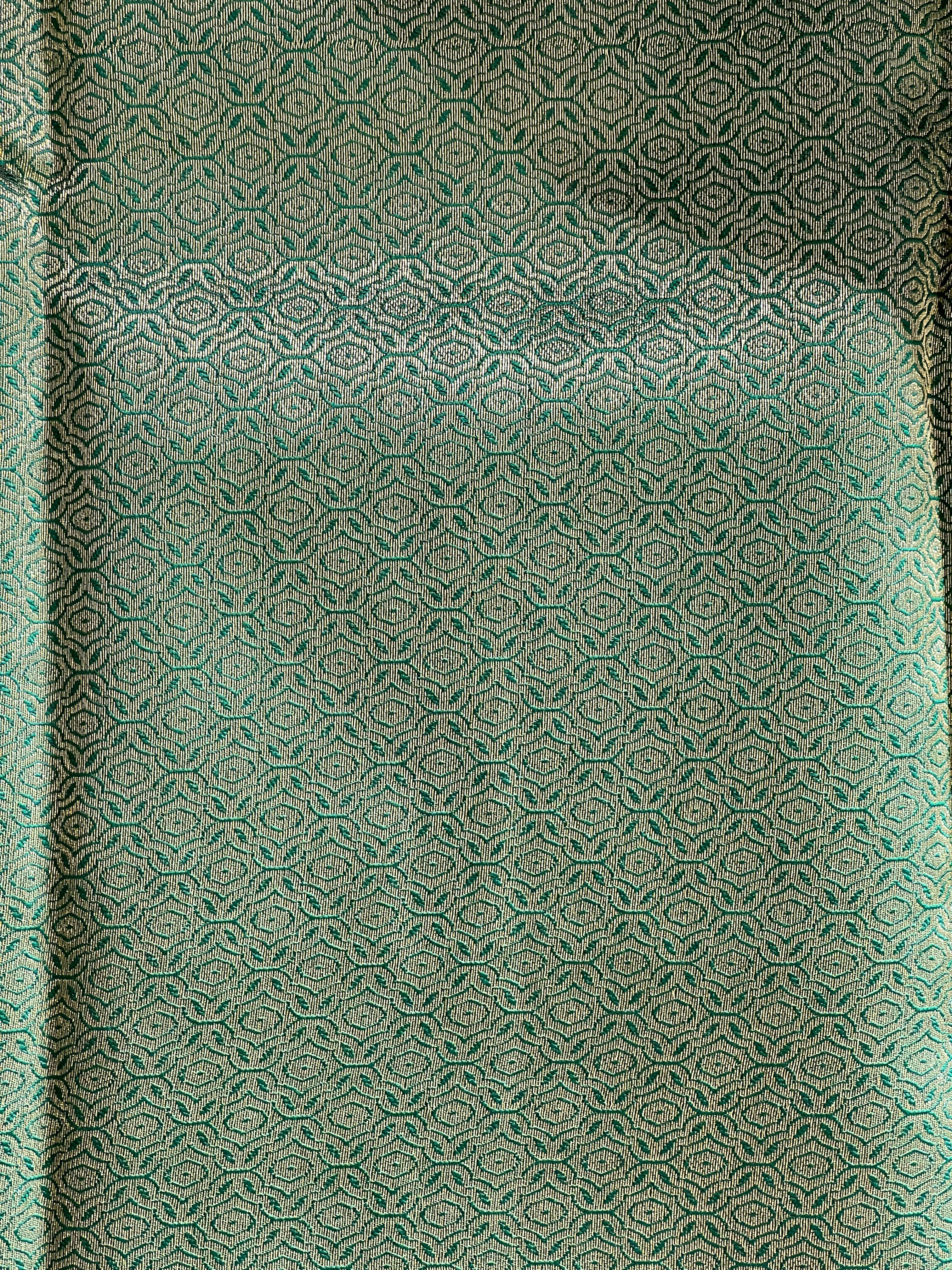 Golden Zari Woven Semi Silk Saree | RLF182