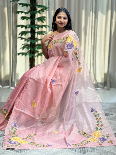 Hand Paint With Pita Work Highlighted Kota Saree | DVS221