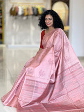 Thread Woven Handloom Soft Silk Saree | TT161