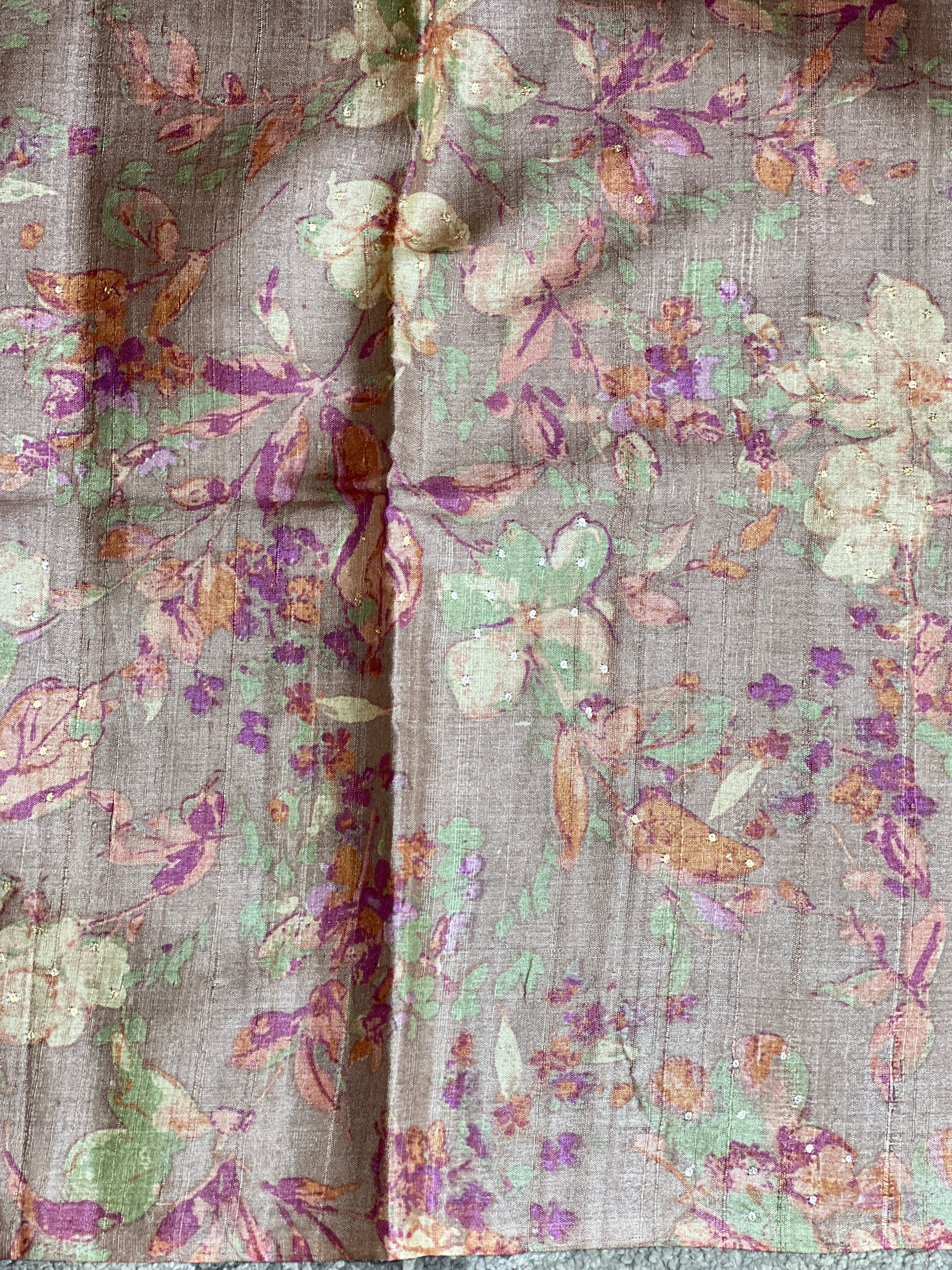 Leher Pattern With Zari Detailed Tussar Saree | RGD656