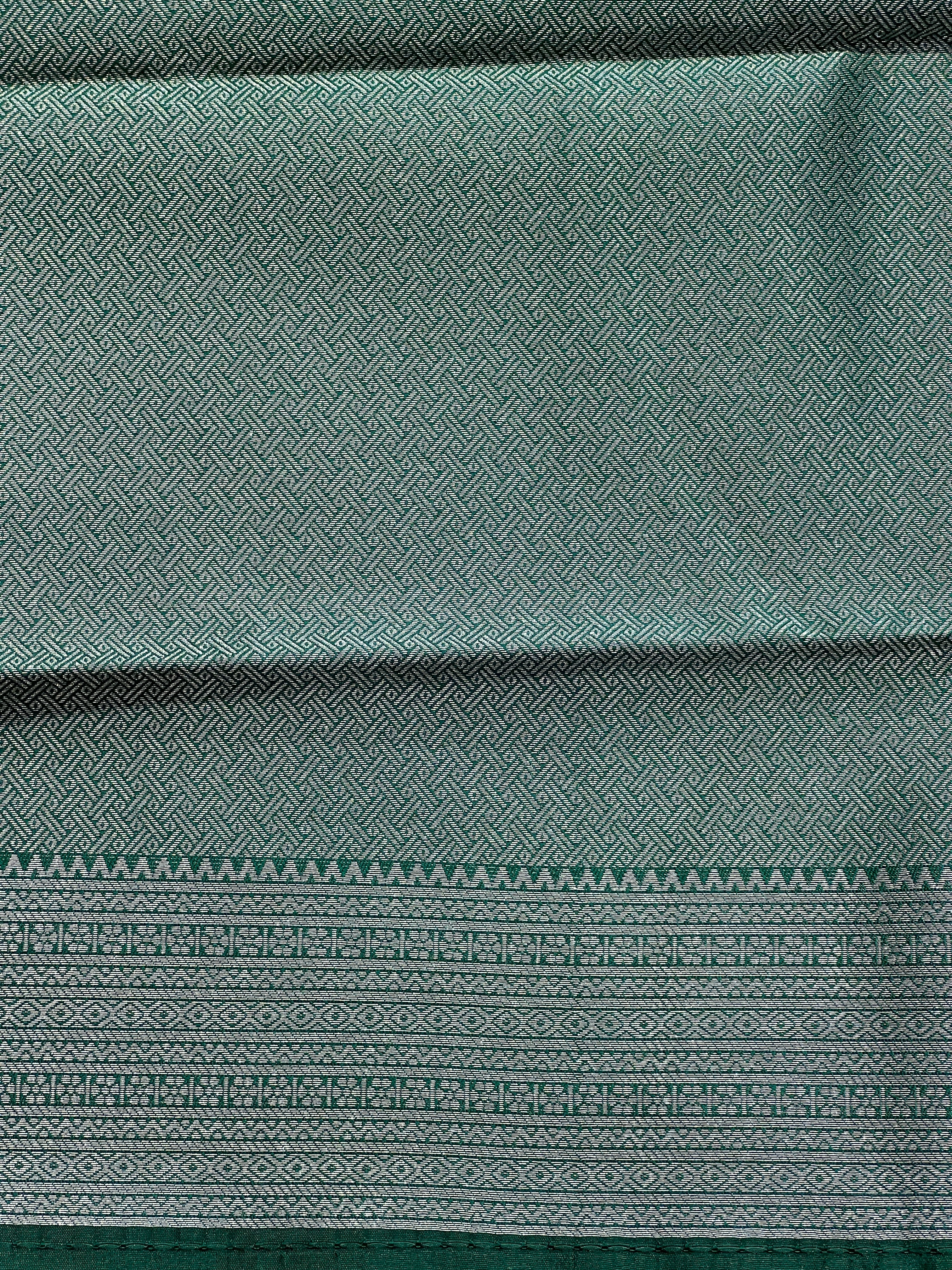 Sliver Zari Woven Semi Silk Saree | RLF180