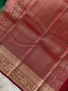 Paisley Buta Weaved Silk Saree | CRC120