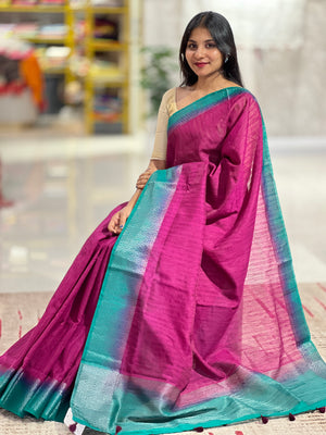 Banarasi Weaved Semi Geecha Saree  | YNG526