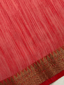 Banarasi Weaved Semi Geecha Saree | YNG502