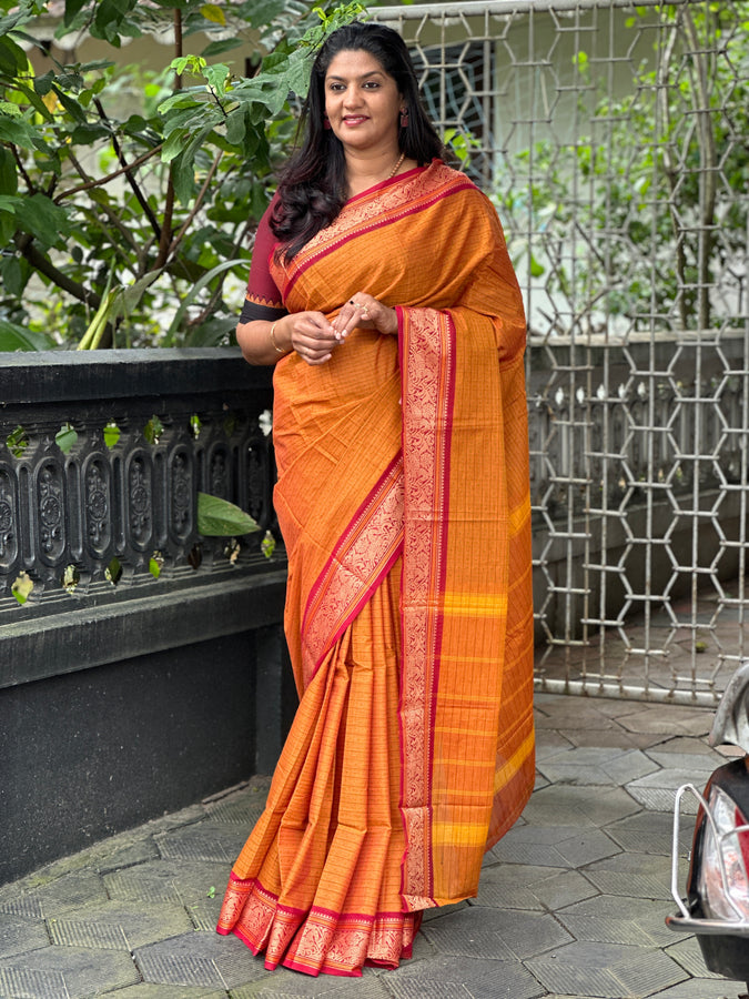 Thousand Buta Kanchi Cotton Saree | VR204