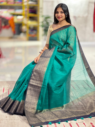 Banarasi Weaved Semi Geecha Saree | YNG513