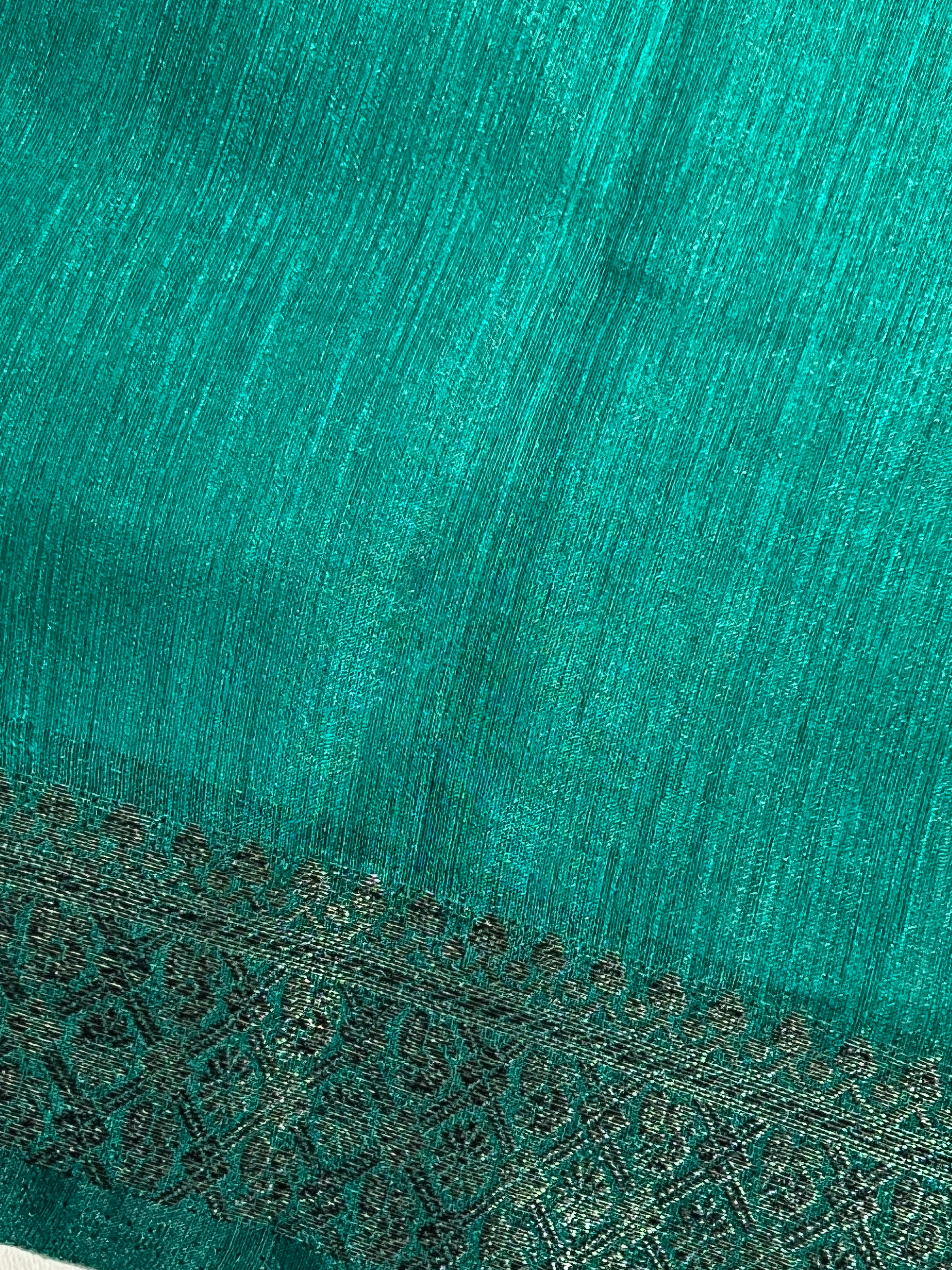 Banarasi Weaved Semi Geecha Saree | YNG515