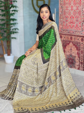Bandhani Printed Modal Silk Saree | CS220