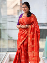 Traditional Banarasi Weaving Patterned Semi Silk Saree | NN339