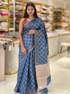 Daimond Design Raw Silk Saree | HS1208