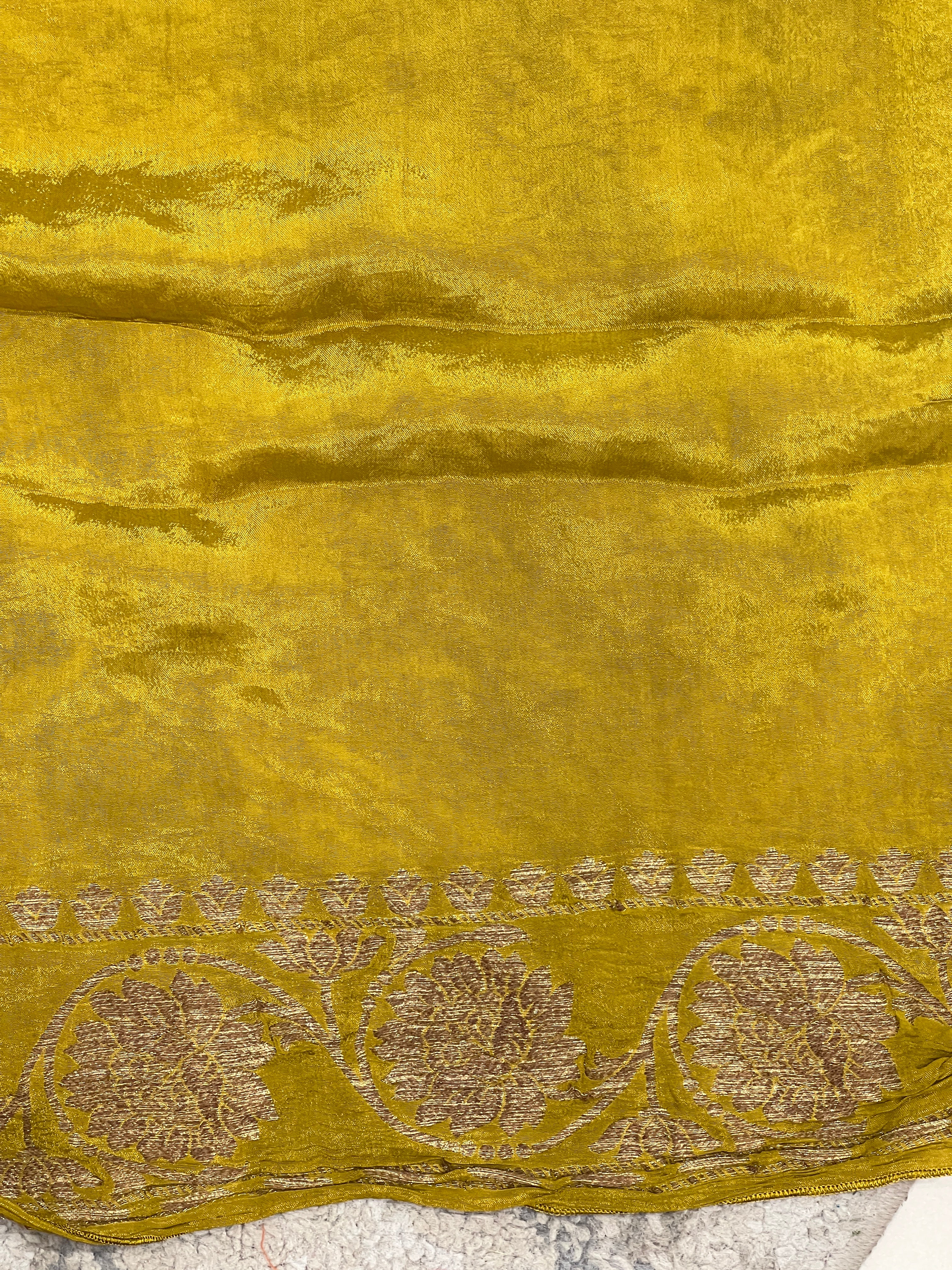 Banarasi Woven Crepe Silk Saree | YNG1730