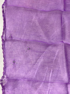 Crochet Lace With Mirror Detailed Kota Saree | SF1139