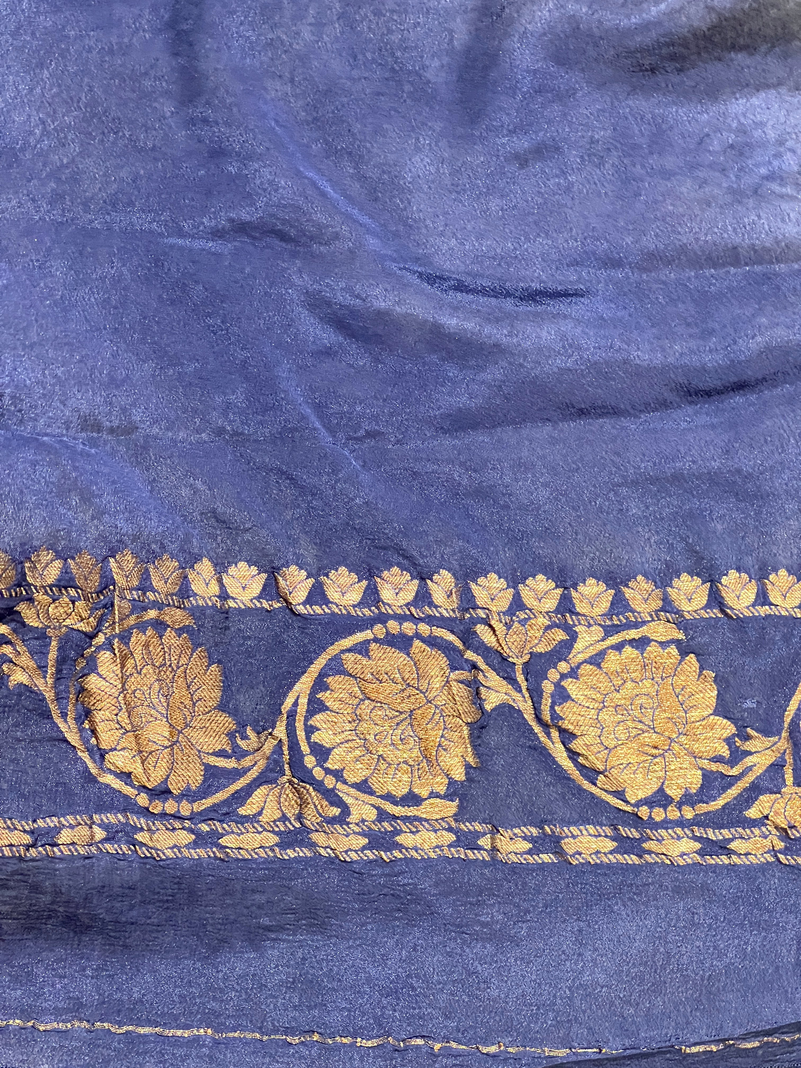 Banarasi Woven Crepe Silk Saree | YNG1749