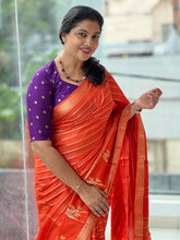 Traditional Banarasi Weaving Patterned Semi Silk Saree | NN339