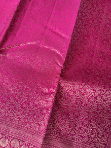 Floral Jaal Weaving Kanchipuram Saree | HH225