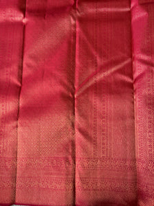 Zari Woven Floral Patterned Kanchipuram Saree | HH221