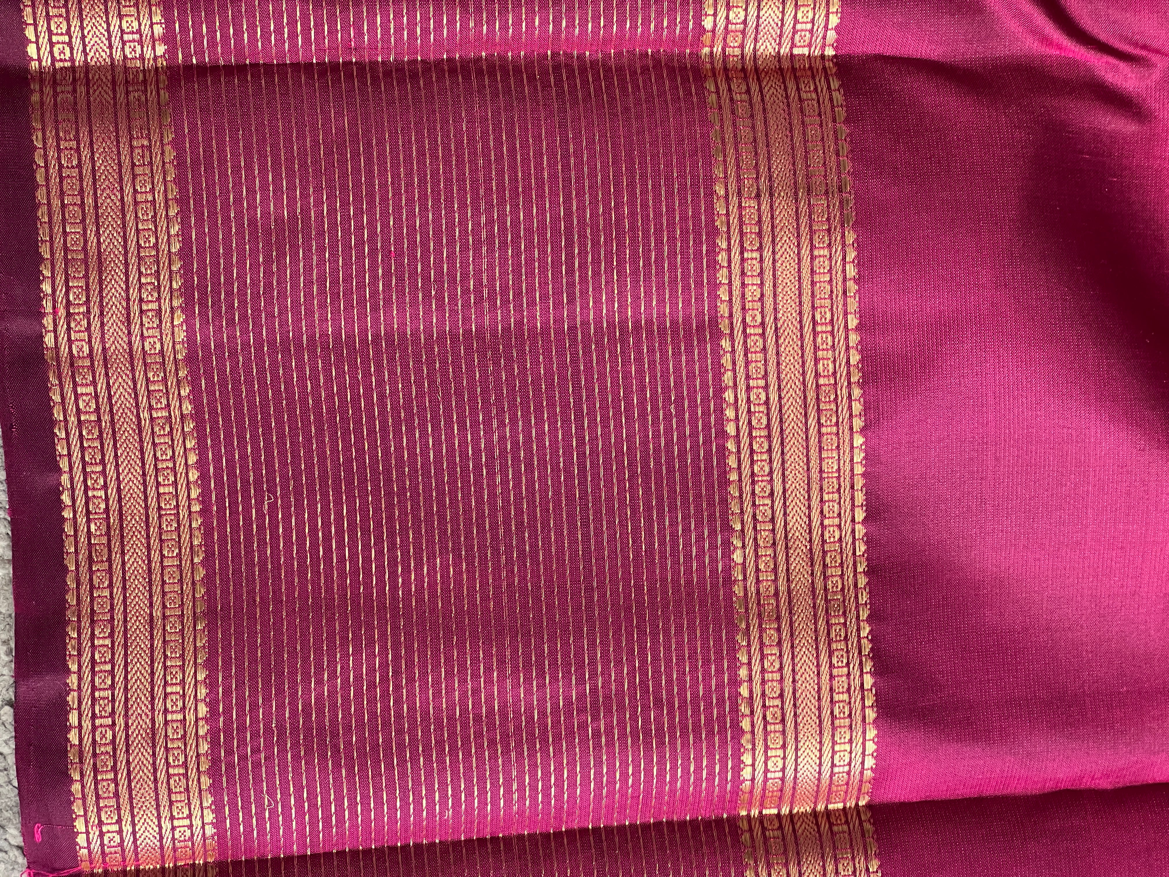 Solid Soft Silk Saree with Broad Border | SMT195