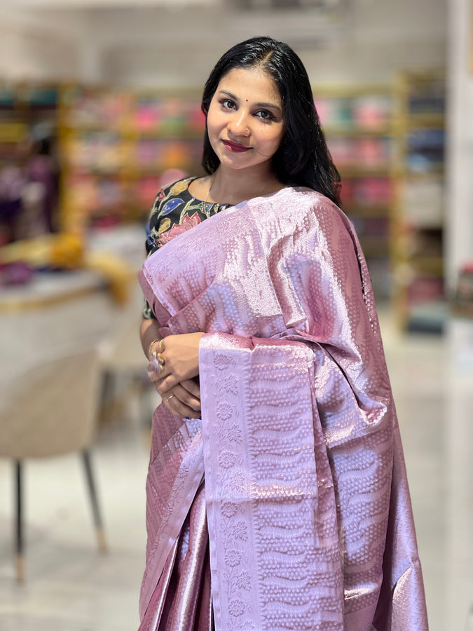 Zari Woven Tissue Saree | NN287