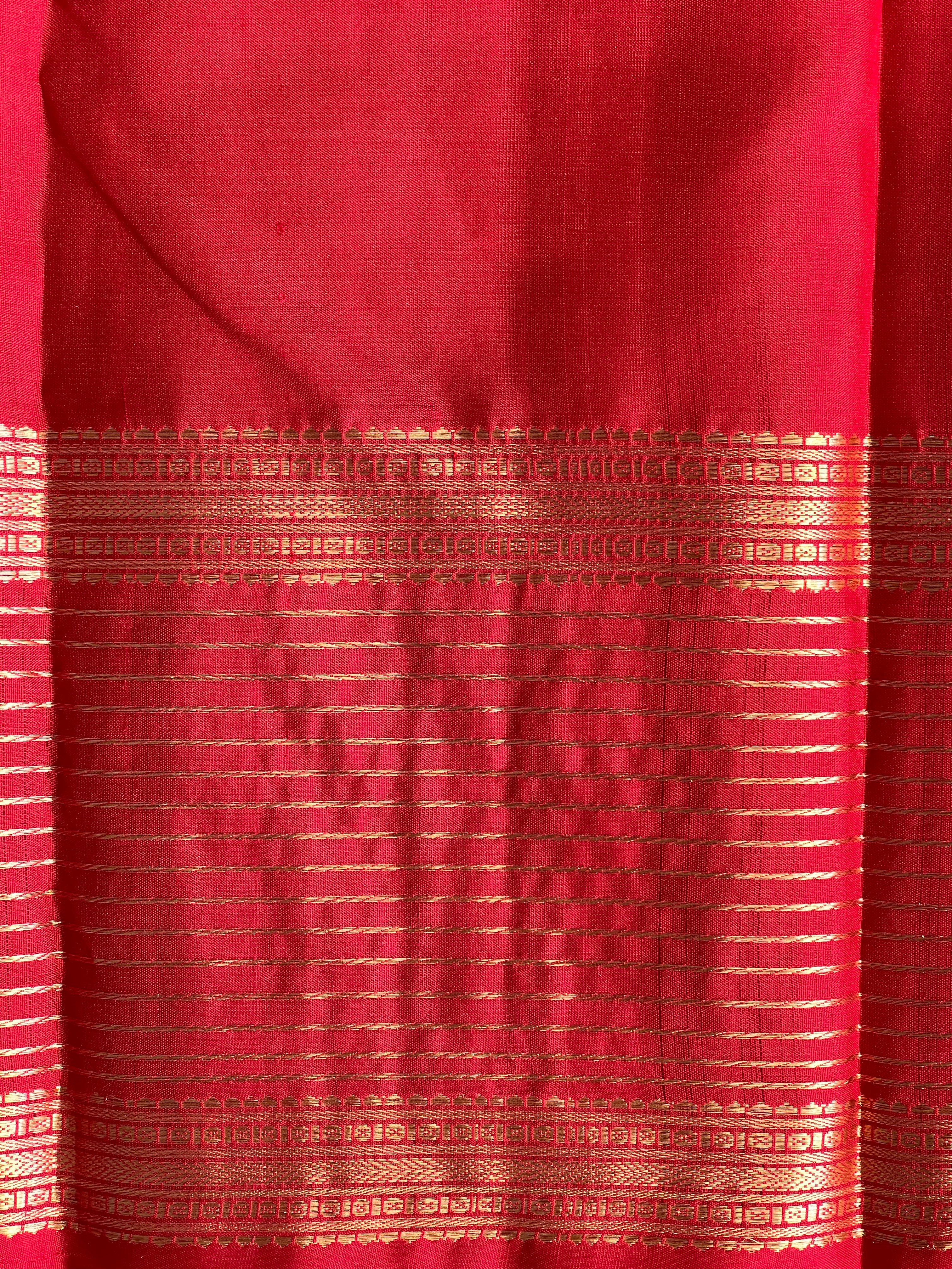 Solid Soft Silk Saree with Broad Border | SMT197