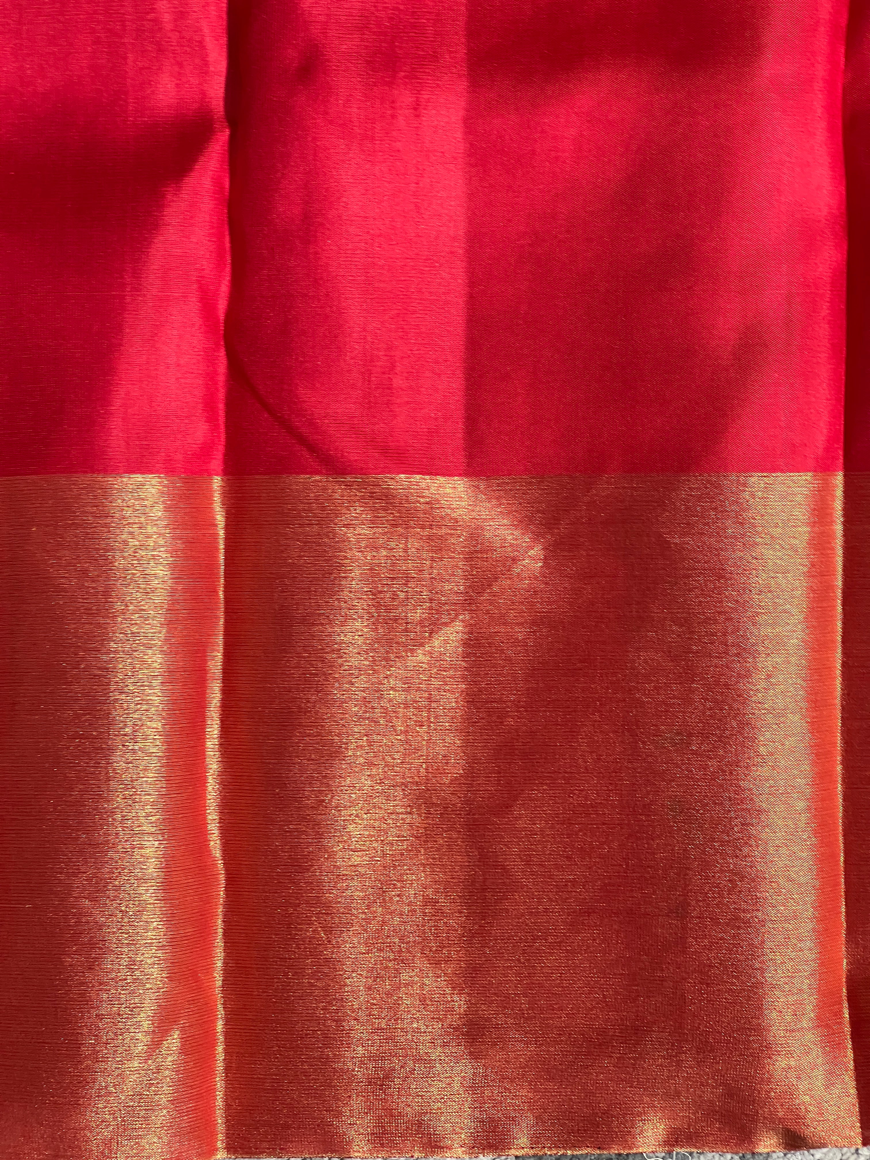 Paisley Border & Buta Woven Soft Silk Saree | SMT184