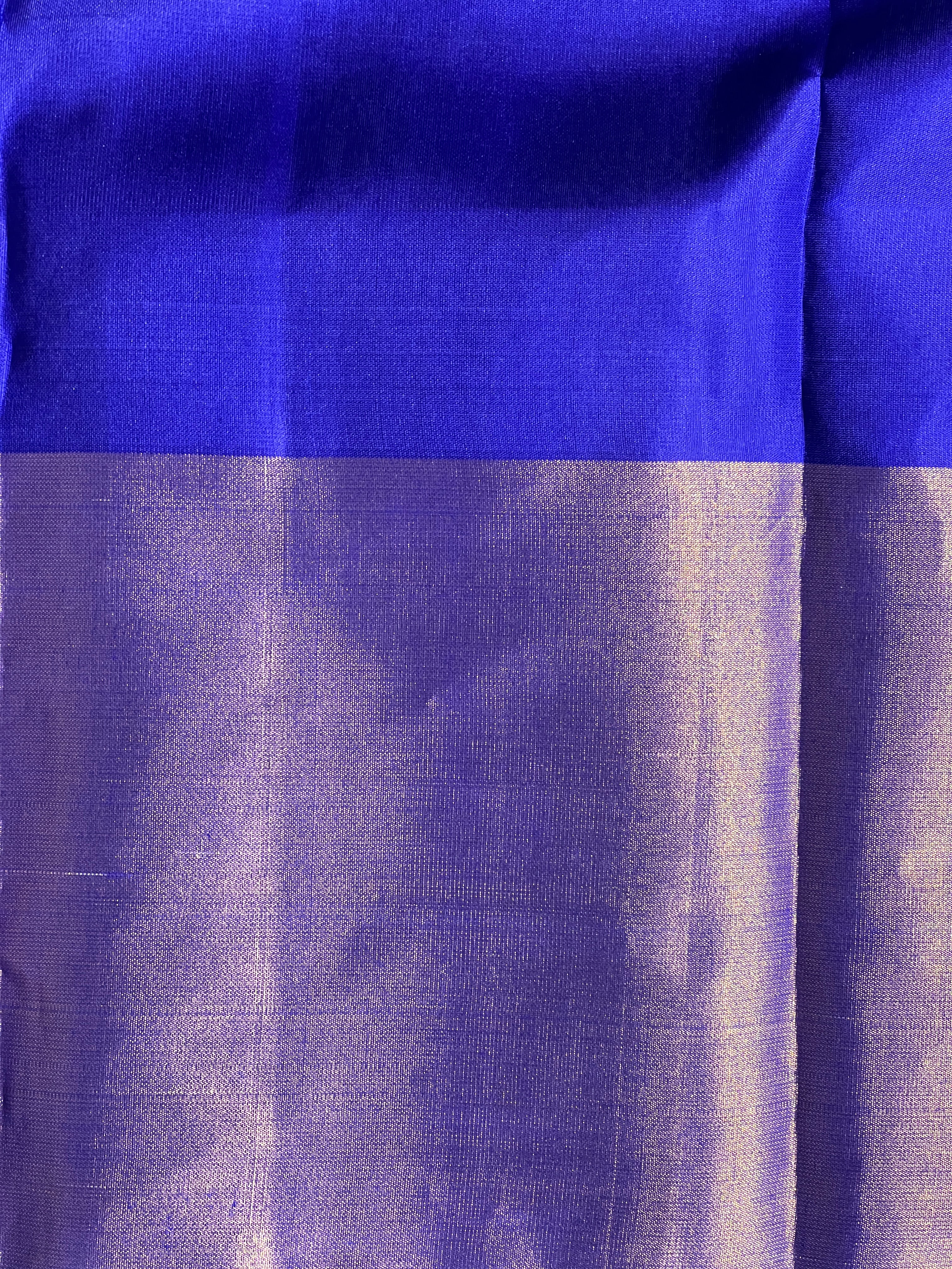 Paisley Border & Buta Woven Soft Silk Saree | SMT185