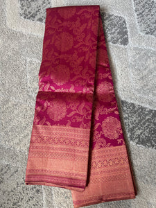 Floral Jaal Pattern Kanchipuram Saree | HH224