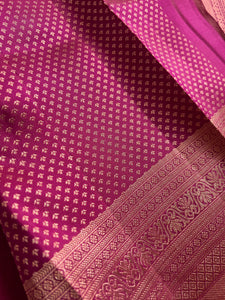 Floral Jaal Pattern Kanchipuram Saree | HH224