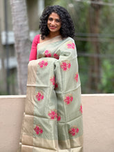 Golden Zari Tissue Saree | ACT986