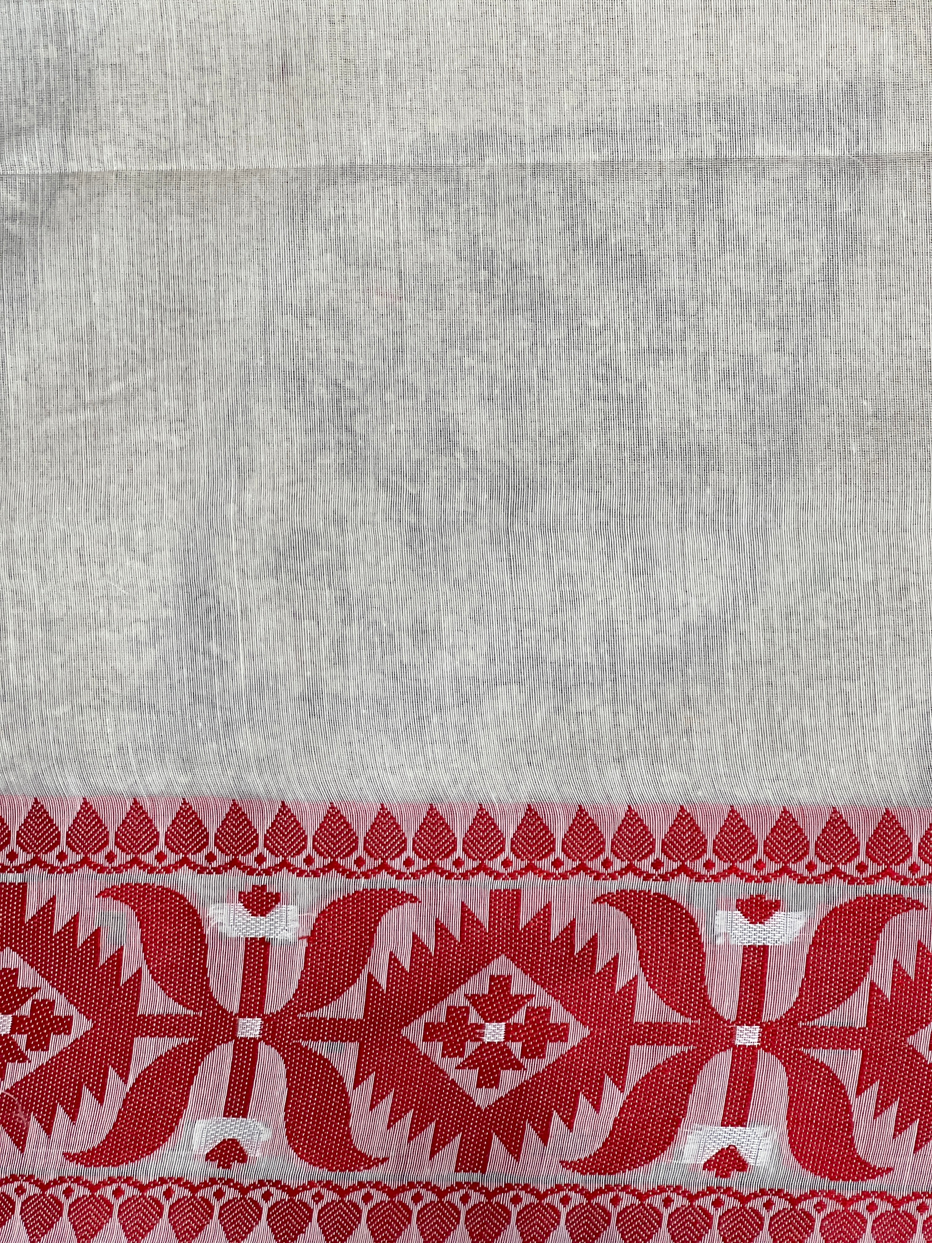 Jamdani Woven Chanderi Cotton Saree | AYD250