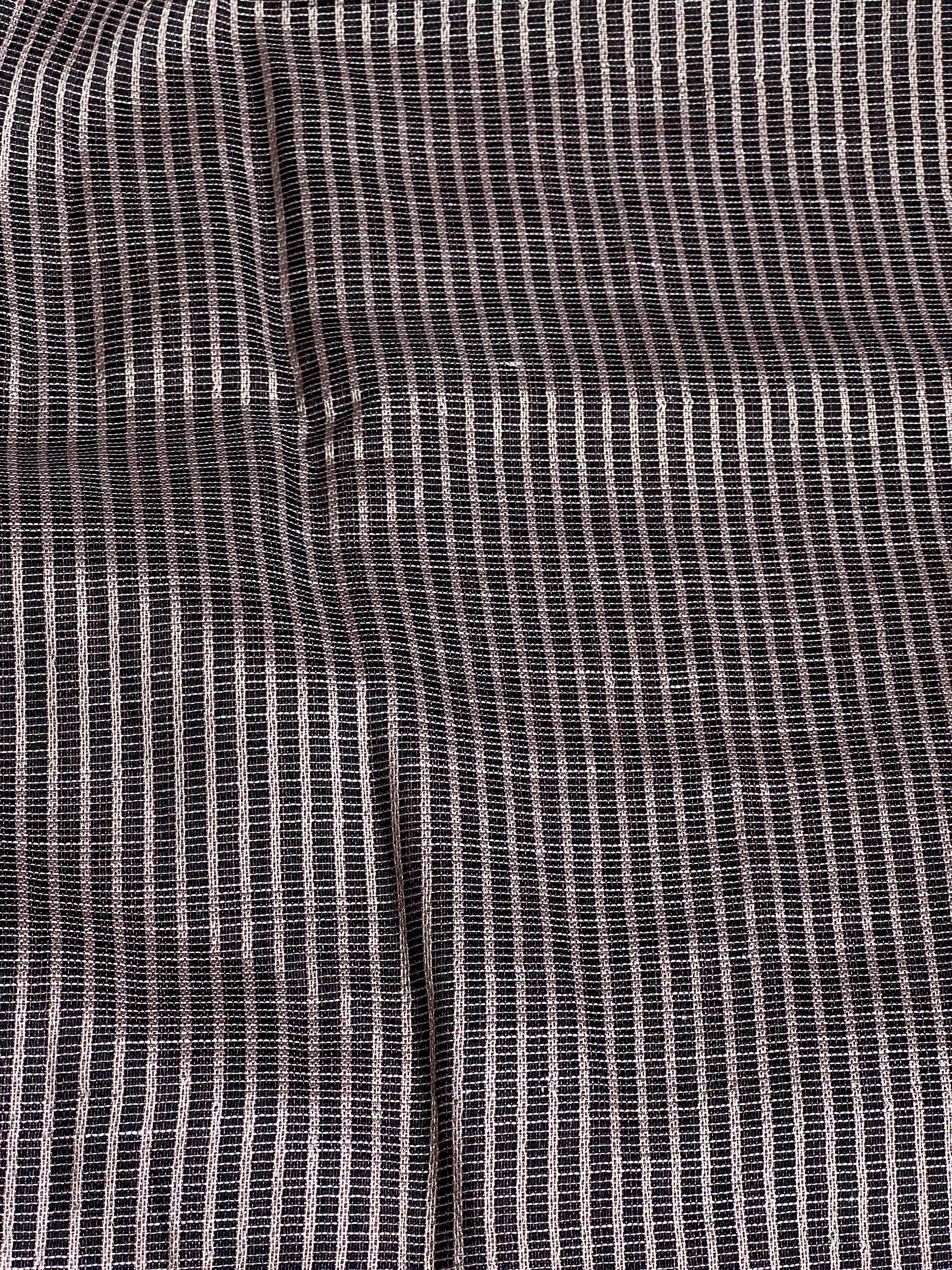 Jamdani Weaving Linen Finish Saree | HT122