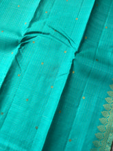 Check Patterned Pure Silk Kanchipuram Saree | OM201