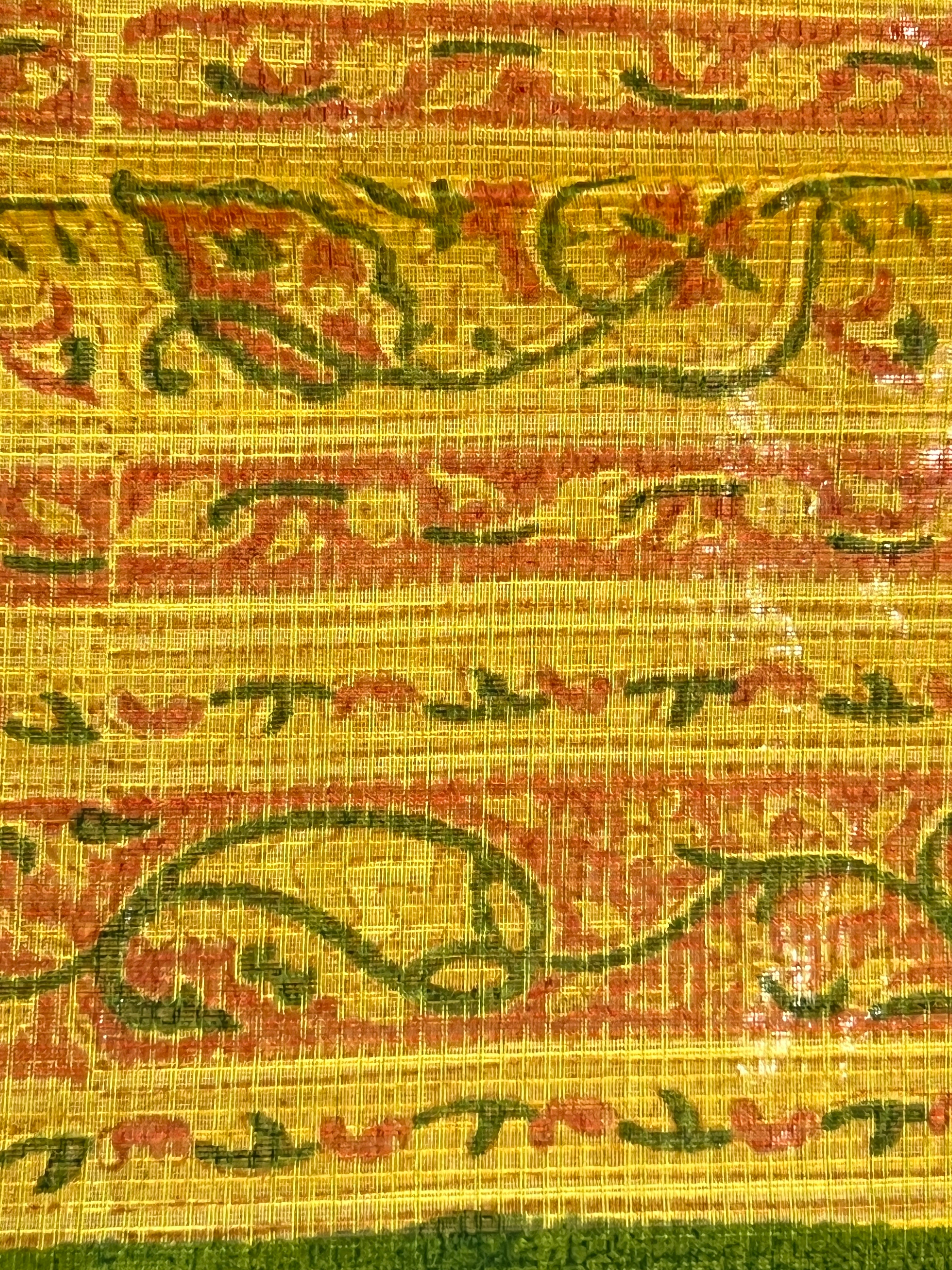 Hand Block Printed Buta Kota Saree |JSC638
