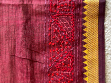 Thread Embroidery Mangalgiri Cotton Saree | SBS1250