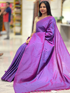 Golden Buta Design Banarasi Saree | PDS114
