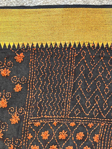 Thread Embroidery Mangalgiri Cotton Saree | SBS1246