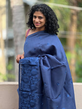 Computerized Embroidery Semi Silk Saree | ACT978