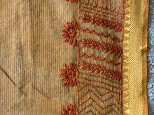 Thread Embroidery Mangalgiri Cotton Saree | SBS1255